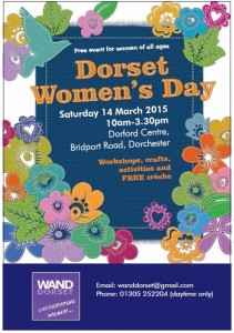 Dorset Women's Day 2015 Poster