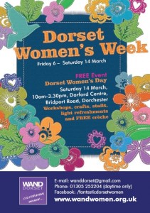 Dorset Women's Week and Women's Day Poster